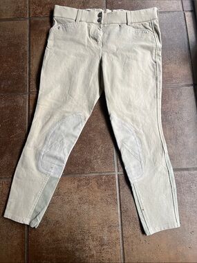 Ariat Women's Light Beige Skinny Riding Jeans